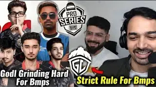 Krafton Strict Rule 😳 | Godl players Grinding Hard For BMPS 🔥 Why Adtiya Didn't Stream? 🤔