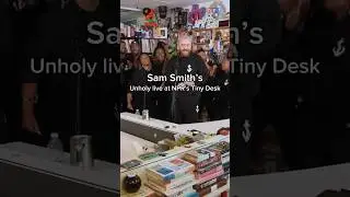 Unholy bij Tiny Desk Concert❤️‍🔥 Are we loving this?🤩#samsmith #unholy #nprtinydesk