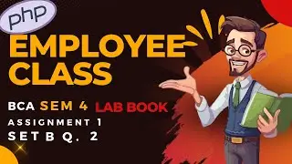 Calculate employee Salary and salary slip using Php class and objects