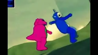 teletubbies vs barney