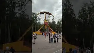 аттракцион "Марс" и автодром#парки России#екатеринбург #выглядит страшно