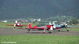 Extra 300 take off and landing