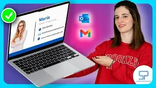 ✅ Crea FIRMA para CORREO con Canva 📧 [Para Gmail y Outlook]