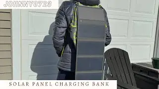 Egretech SPB24 24W Solar Charger with 24000mAh Battery, Portable Solar Power Bank