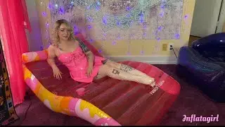 Unboxing Funboy Inflatable Barbie Lounger