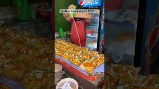 Kanpur Famous Stuffed Patties🥵😍 #shorts #trending #indianstreetfood #foodie