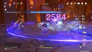 Genshin Impact - Heart Of Flames IV Level 88 Dungeon