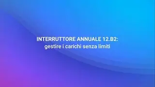 FINDER | Interruttore annuale 12.B2: gestire i carichi senza limiti