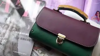 Studio MART. Клатч Colorfull GF из кожи и дерева