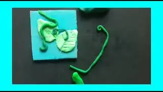 Relieve 2-plastilina y cartón.