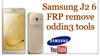 Samsung J2 6 FRP Google Bypass remove oddin3 1 second