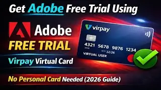 Adobe Premium 4-Month Free Trial (2026) | Activate Using Virpay Virtual Card – Step-by-Step
