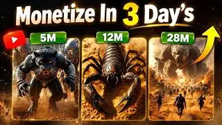 Create 100 AI Videos Daily for FREE | Unlimited AI Video Generator | Monetized YouTube Channel
