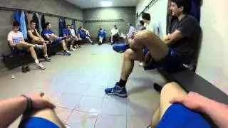Playing a Volleybal game with my GoPro