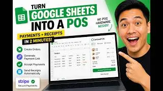 Turn Google Sheets into a POS (Payments + Receipts in 2 mins) Demo