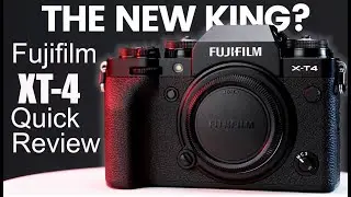 Fujifilm XT-4 Mirrorless Camera Quick Review