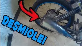 Desmiolei o meu escapamento (LeoMilGrau) Motovlog😍