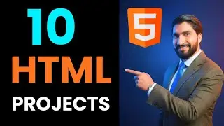 Learn HTML By Doing 11 Real Projects From Zero To Hero | Web Development Mastery Course By MbsCoding