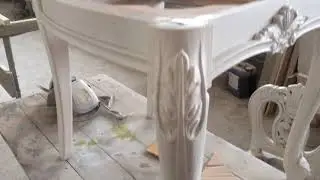 Резной стул из массива ясеня