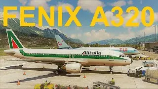 MSFS Microsoft Flight Simulator 2020 - First Flight in the FENIX A320 + EFB tutorial + Performance