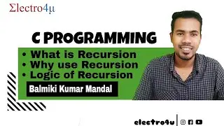 Mastering Recursion in C: A Comprehensive Guide for Programmers - Hindi