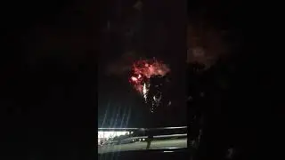 fireworks display at DAO provincial Complex
