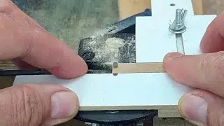 Mini Cross-cut Sled for mini Router / Миниатюрная каретка для минифрезера