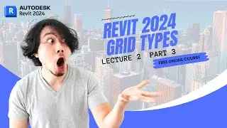 Revit Architecture 2024 Hindi | Lecture 2 | Part 3 | Revit Grids | Gaurav Goswami