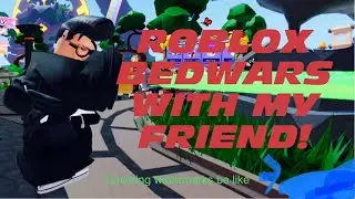 My friend carried me in Roblox Bedwars! #robloxbedwars @Zzz-cj6jf