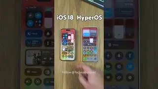 Apple iOS 18 vs Xiaomi HyperOS