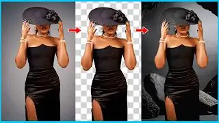 How To Properly Remove Subject From any Background - Photoshop Tutorial
