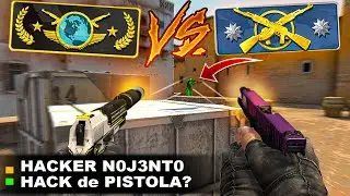 Um GLOBAL jogando só de USP e GLOCK contra patente AK, qual foi a reação deles?