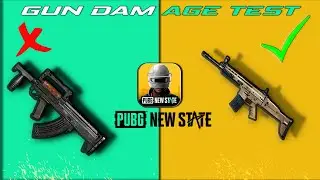 Pubg New State Gun Dmage Test | PUBG NEW STATE GUN DAMAGE