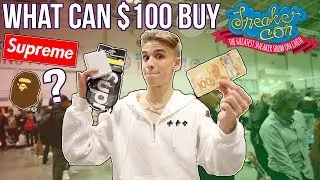 What Can $100 Buy at Sneakercon Challenge?!
