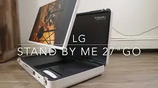 TV portable de LG de $1200 Stand By Me Go 27"