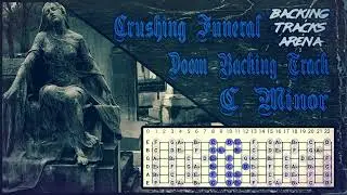 Crushing Funeral Doom Backing Track | C Minor 60 BPM