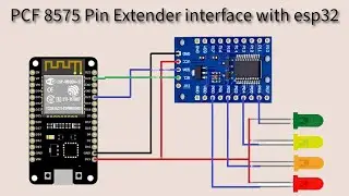 PCF8575 Interface with ESP32 | Expanding GPIO with Ease!