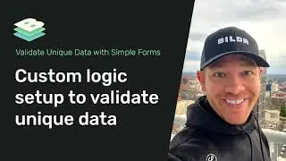 Validate Unique Data in Bildr - Actions, Logic, and Flows