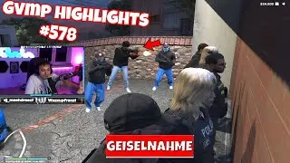 GEISELNAHME GEHT SCHIEF IN GTA 5 RP😱🤣| MG13 VS STAAT!😱| GVMP HIGHLIGHTS #578