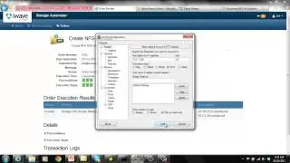 Demo - NAS NFS Provisioning using iWave Storage Automator