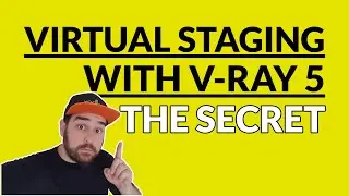 VIRTUAL STAGING 3DS MAX + VRAY 5 | TUTORIAL