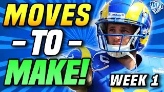 5 Moves to Make For Week 1! | Dynasty Fantasy Football 2023
