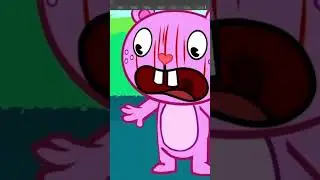4kids censorship in Happy Treee Friends #shorts