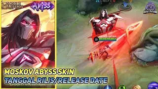 MOSKOV NEW SKIN DOOM INCARNATE | ABYSS SKIN | TANGGAL RILIS & SKILLS EFFECT GAMEPLAY MOBILE LEGENDS
