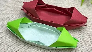 Origami Paper Boat 🛥️