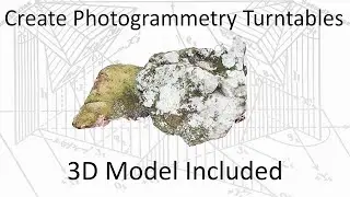 Showcase your Photogrammetry! Create Basic Blender Turntable Animations.