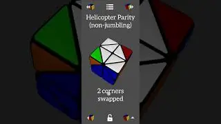 Helicopter Cube Parity (Swap 2 corners)