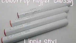 ColourPop Hyper Glossy Lippie Stix - Live Swatches