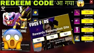 Today Redeem Code Free Fire | Asia Cup Redeem Code | Free emote, glow wall skin redeem code.