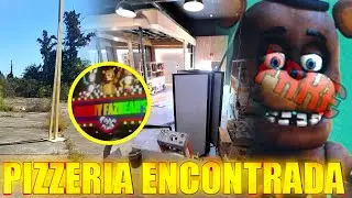 ¡UBICACIÓN DE LA PIZZERÍA DE LA PELÍCULA DE FNAF 2! CABEZA DE TOY FREDDY, LOGO y MUCHO MÁS
